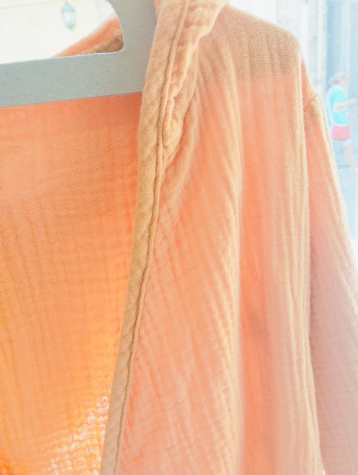 Robe de chambre gaze de coton - photo numéro 3