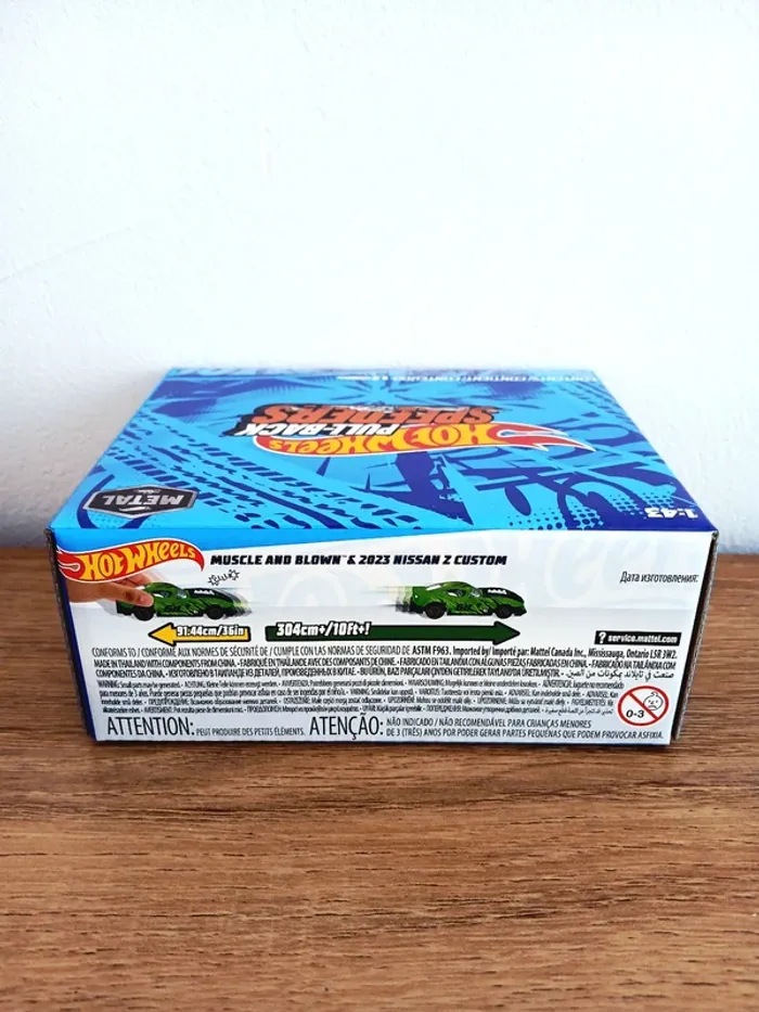 Voitures Hot Wheels Pull-Back Speeders 2-Pack - photo numéro 2