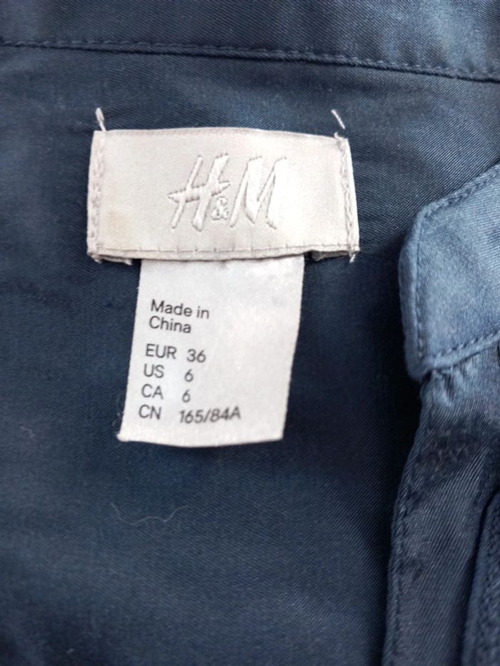 🎀chemise tunique polyester H&M T36 - photo numéro 2