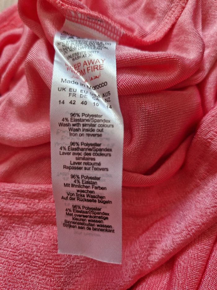 💖 Robe rose en velours –Boohoo – Taille 42 - photo numéro 8