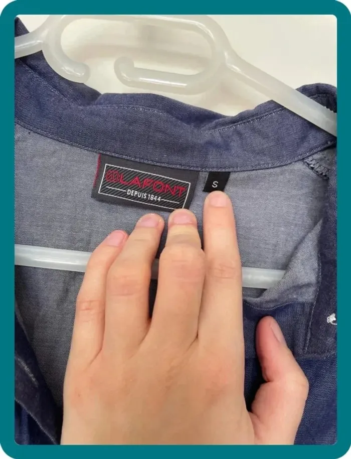 Chemise bleue - photo numéro 2