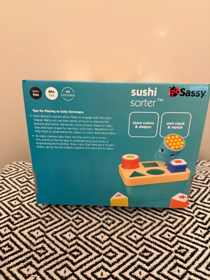 Sassy Baby - Set Sushi Sorter - 6 mois et + - photo numéro 2