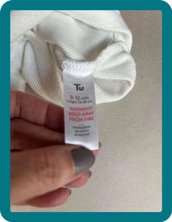 Ensemble salopette gaze de coton vichy et body 12 mois - TU - photo numéro 6