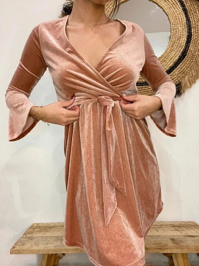 Robe velours H&M - photo numéro 7