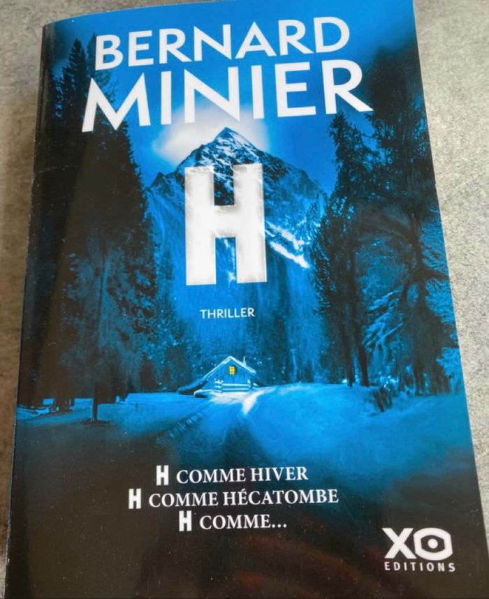 Livre broché H de Bernard Minier