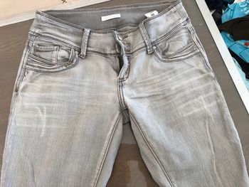 Jean gris usé promod taille 40