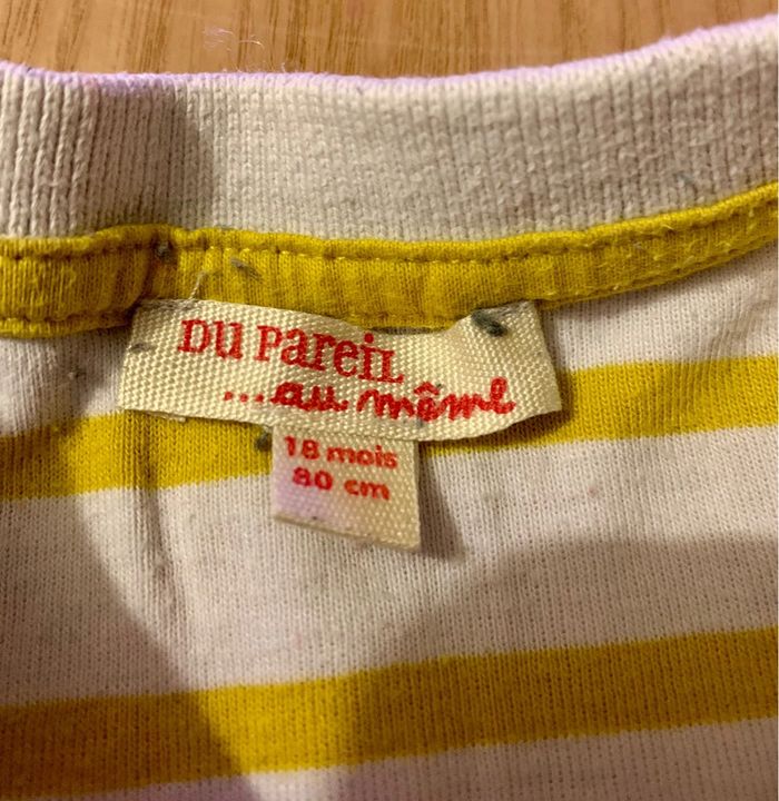 Bodies manches longues DPAM 18 mois garçon - photo numéro 4