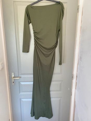 Robe verte asymétrique shein taille S
