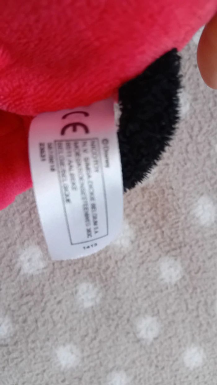 Peluche mickey en pyjama - photo numéro 4