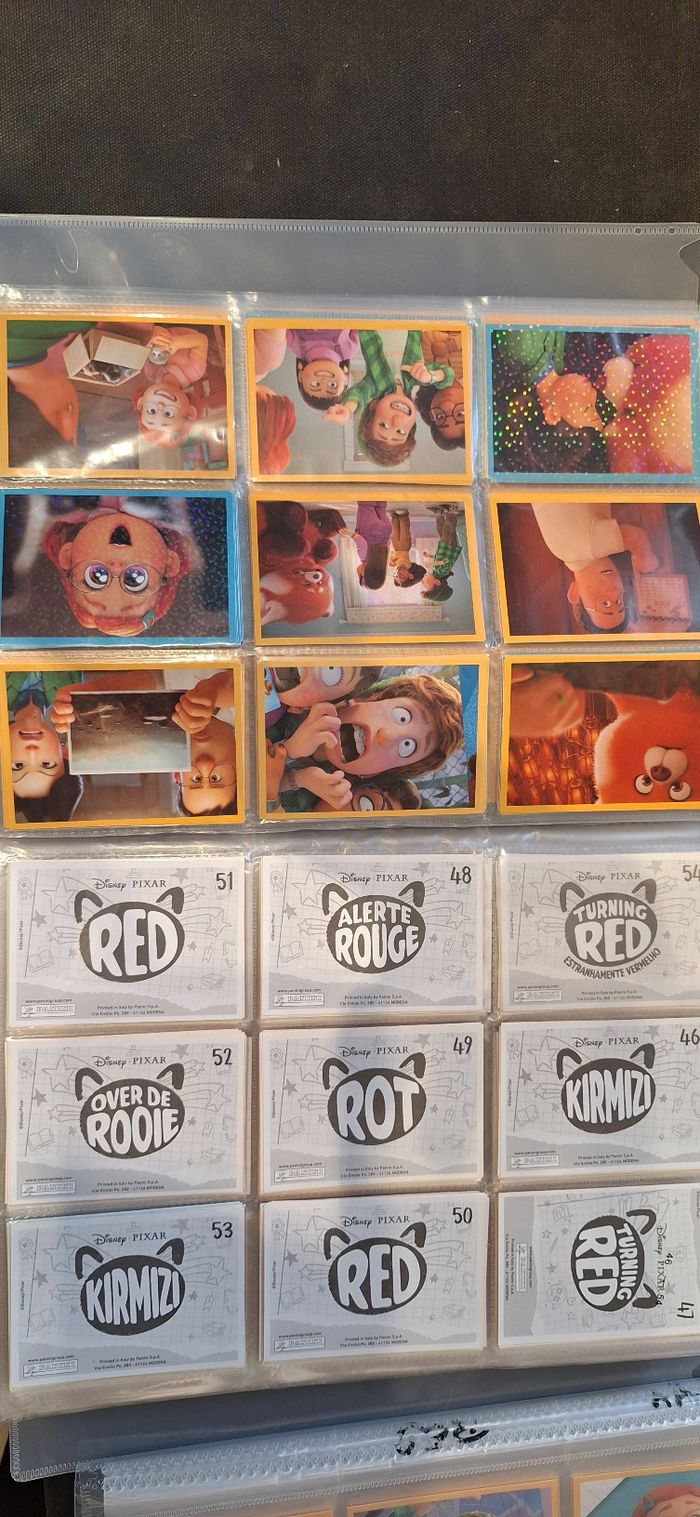 Collection de stickers et cartes du film "alerte rouge" neufs - photo numéro 6