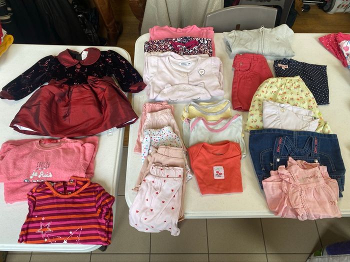 Lot de vêtement bébé fille