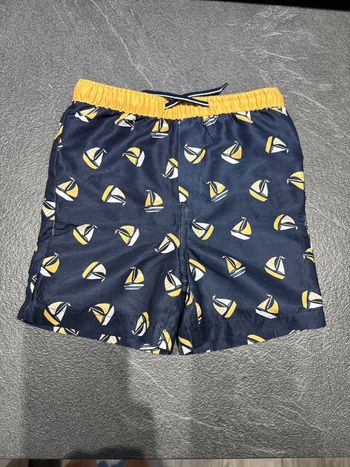 🩳 short de bain - bébé garçon 18 mois - orchestra - très bon état