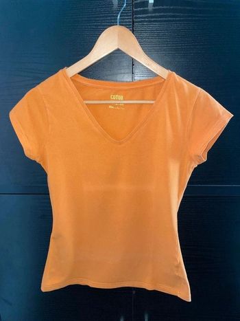 tee-shirt orange mim L