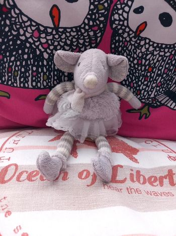 Peluche souris Louise Mansen 23 cm
