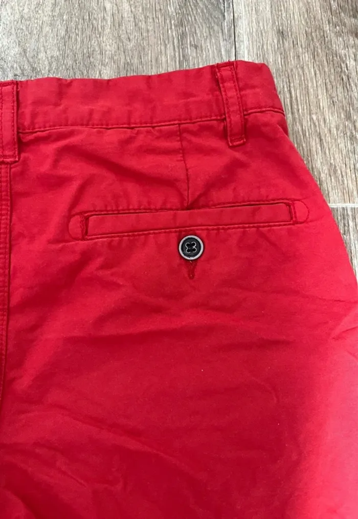 Bermuda rouge celio xs - photo numéro 7
