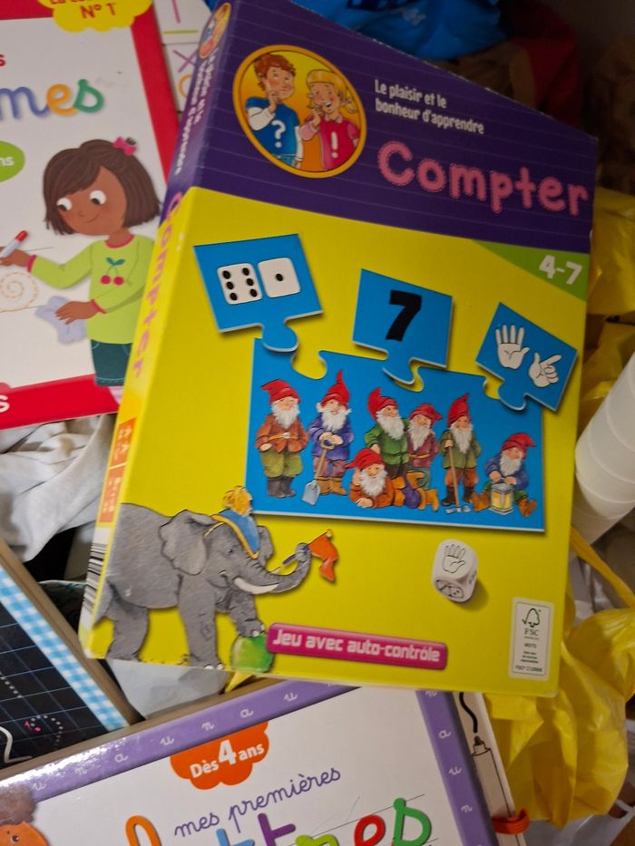 Gros lot apprendre à ecrire, chiffre,compter - photo numéro 4
