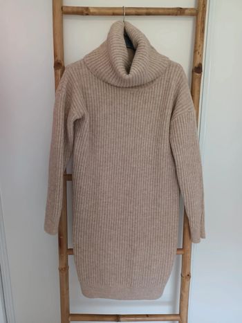 Robe pull en laine beige Collection Pimkie taille M