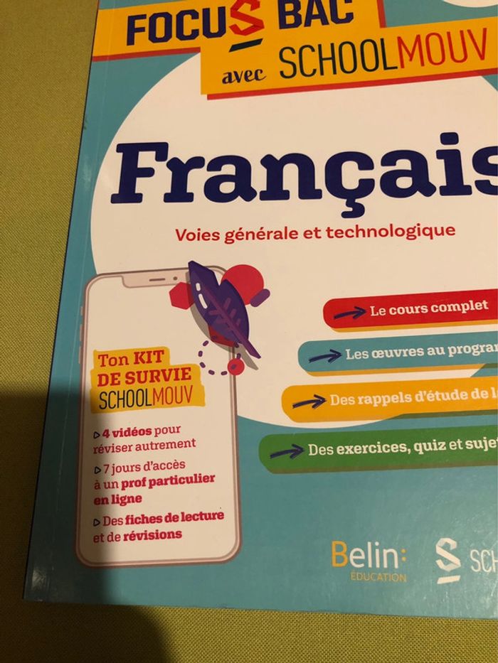 Focus bac avec schoolmouv français 1er - photo numéro 3