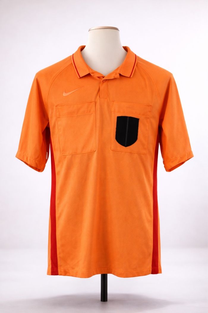 Maillot Arbitre Nike Dri-FIT Orange – Officiel – Taille L – Style Sportswear