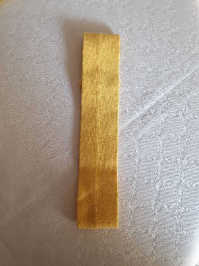 Bandeau élastique jaune