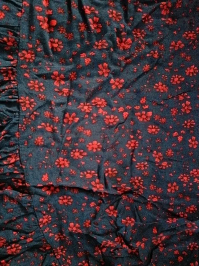 Haut blouse tunique s m f d joseph effet fleurs - photo numéro 3