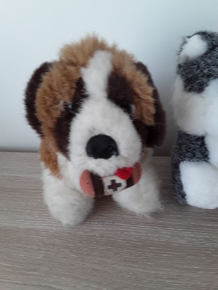 Lot peluches chien - photo numéro 2