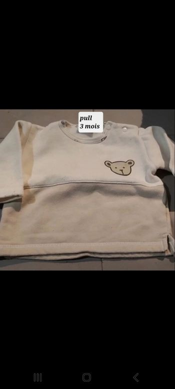 Pull 3 mois