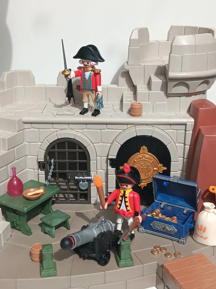 Lot figurines playmobil fort britannique 5139 - photo numéro 4