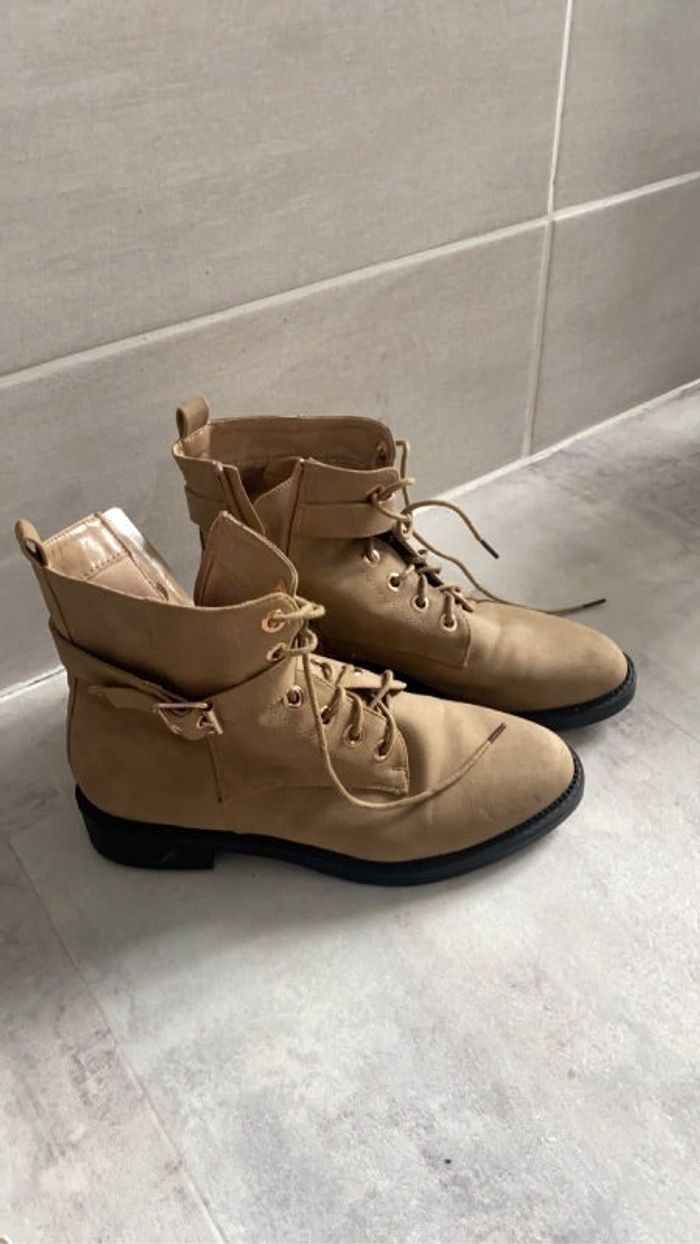 Bottine beige 40