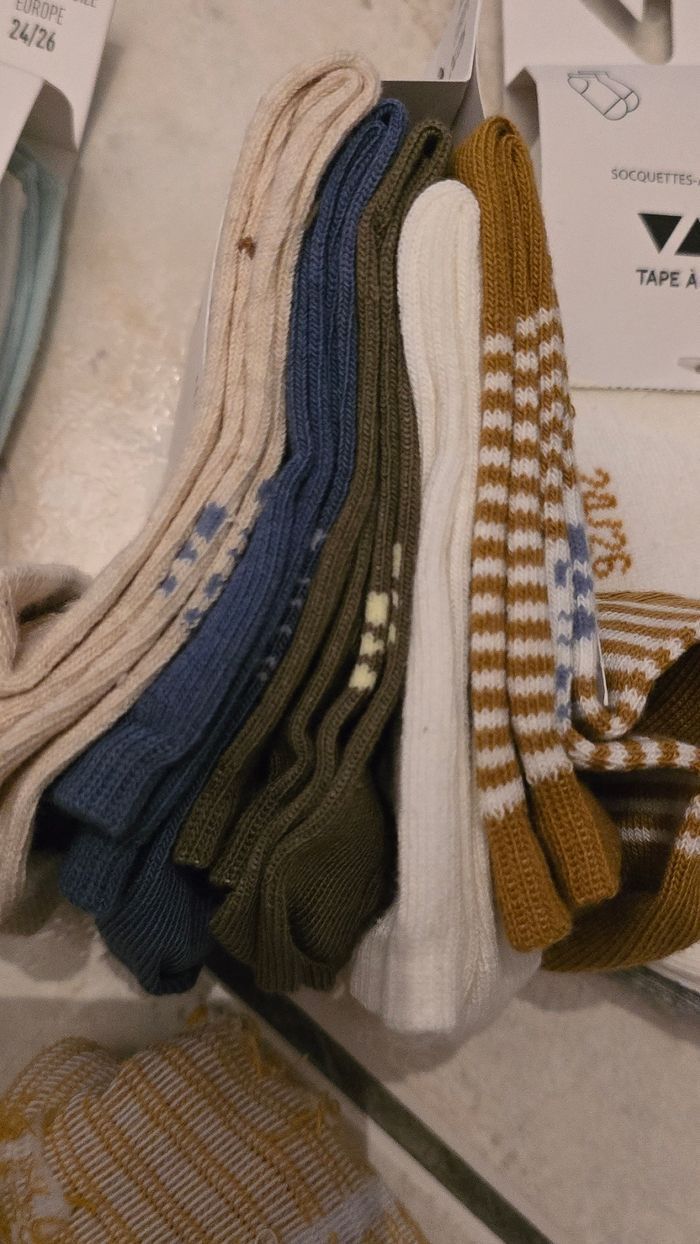 😍🤩💙 lot socquettes et chaussettes 23/26 et 24/26 garçon 💙🤩 - photo numéro 5
