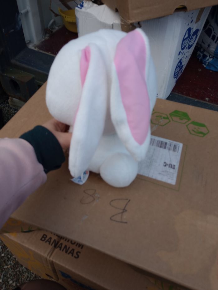 Peluche lapin ( comme des bêtes ) - photo numéro 2
