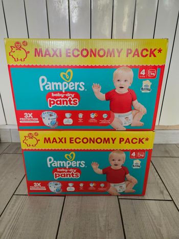 Pampers baby dry taille 4 pants