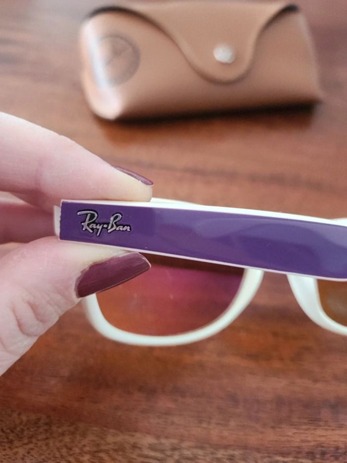 Solaire Violettes Ray-Ban Homme - photo numéro 10