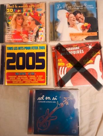 Lot de 4 cd
