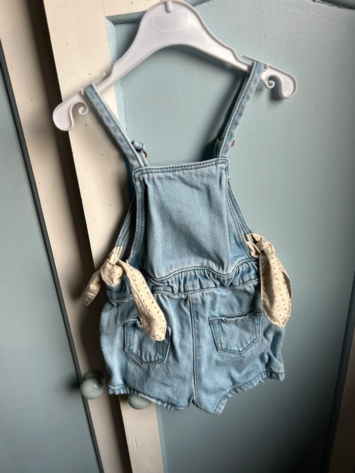 Salopette robe en jean, 9 mois - photo numéro 9