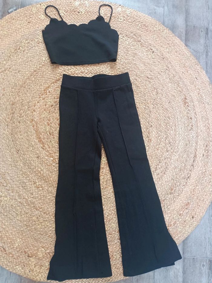 Ensemble fille pantalon et croc top 10 ans
