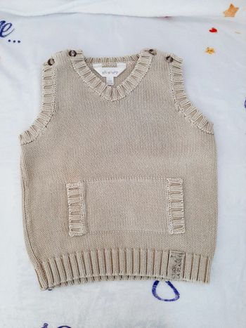Pull sans manches Kid Kanaï 18M