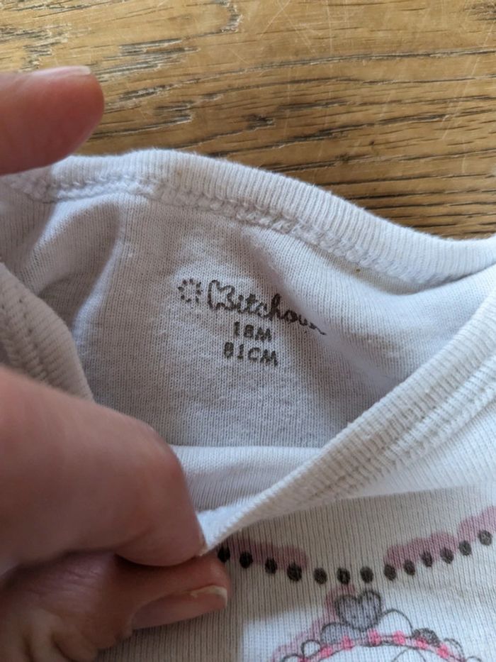 Lot 3 bodies kitchoun 18 mois - photo numéro 2