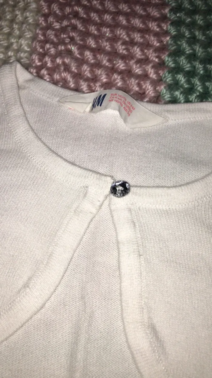 Boléro blanc - photo numéro 4