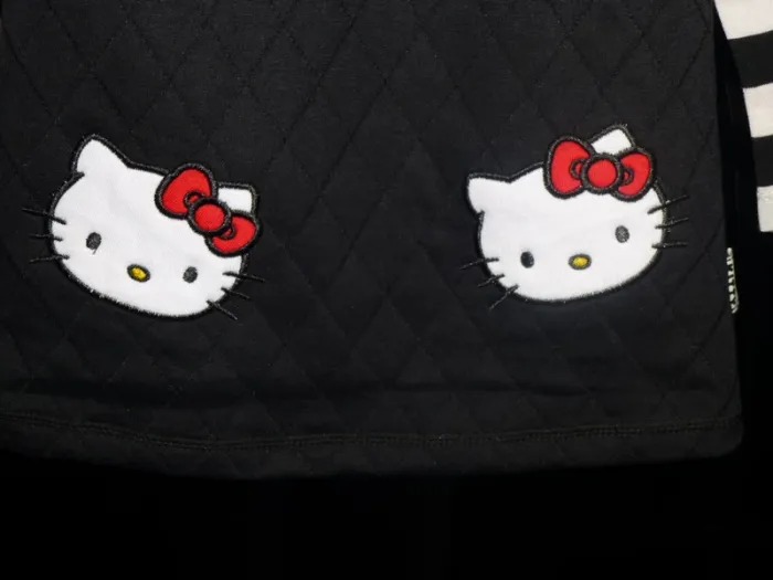 robe polo manche long collant HELLO kitty taille 12 / 18 mois - photo numéro 2