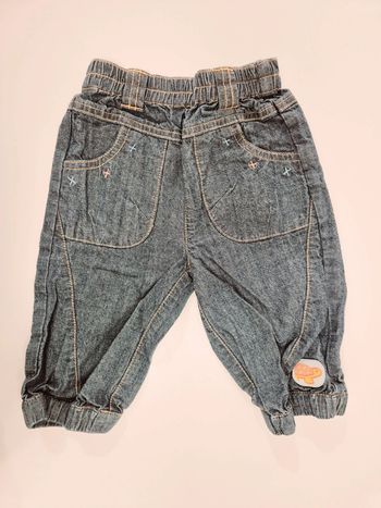 Jean souple pantalon Vertbaudet 71cm 9 mois