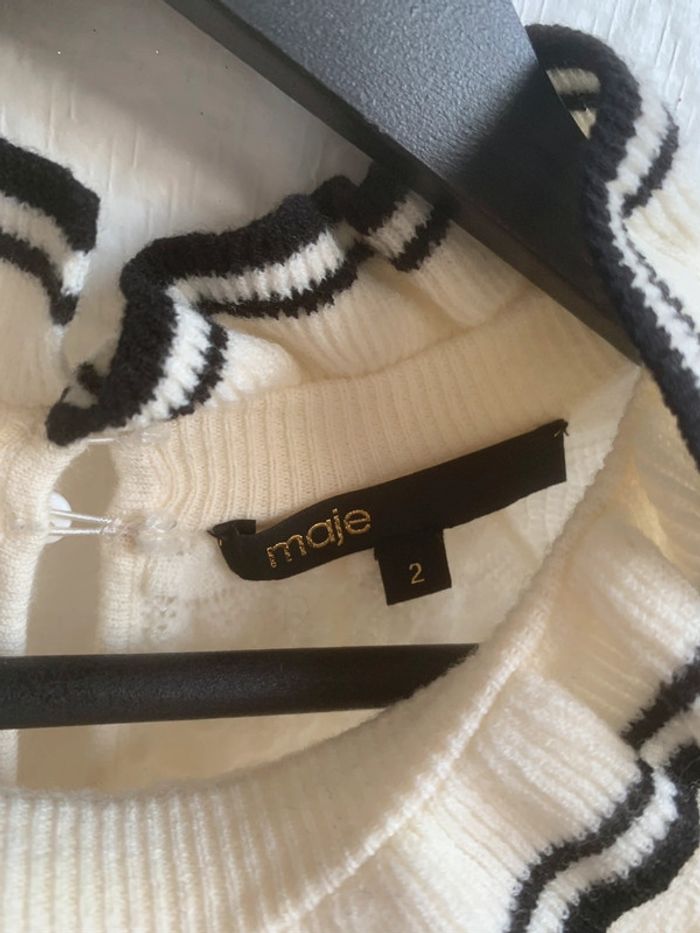 Très beau Pull en maille fine Maje | prix boutique 295€ - photo numéro 10