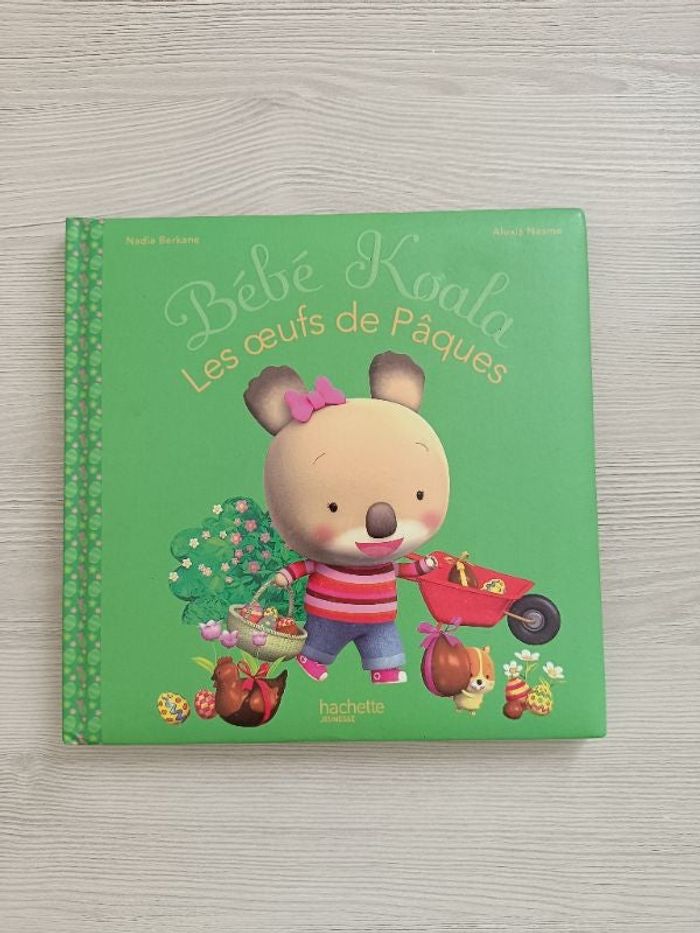 Livre bébé koala les oeufs de pâques