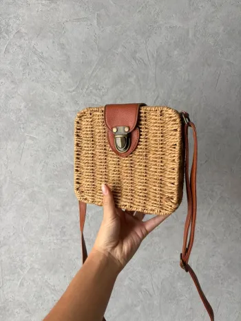 Sac à main en osier