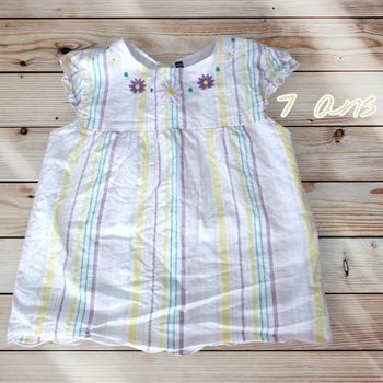🌈🌺 blouse Sergent Major – fraîche & pleine de charme – 7 ans 🌺🌈