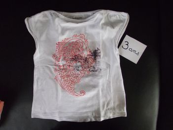 tee-shirt verbaudet NEUF 3 ans