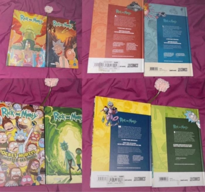 Lot bd Rick et Morty