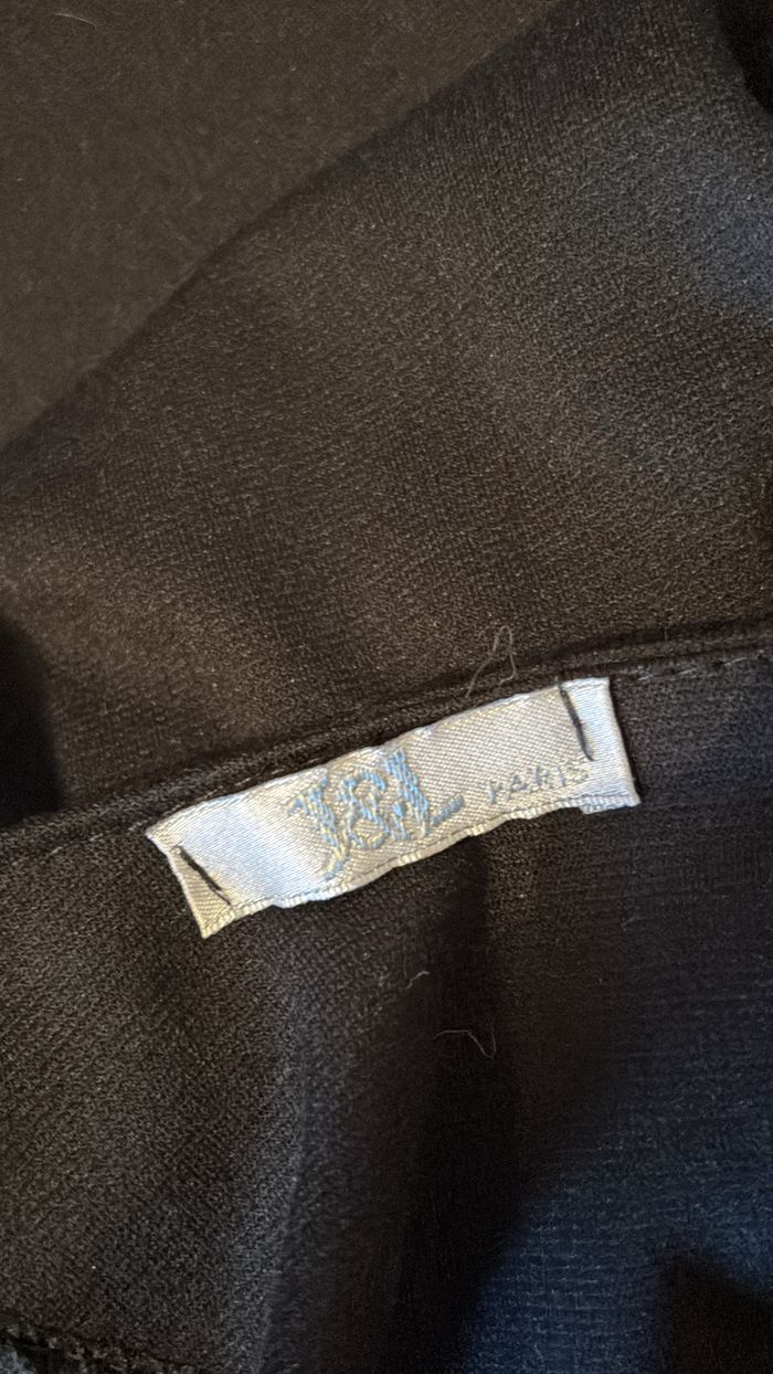 Robe noire à volants J&L Paris T36 - photo numéro 3