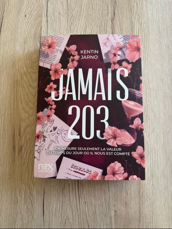 Livre Jamais 203 Kentin Jarno