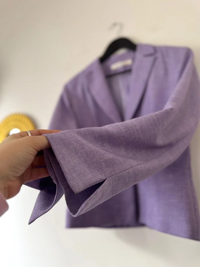 Blazer veste lilas Chantal Rosner Taille S/M - photo numéro 6